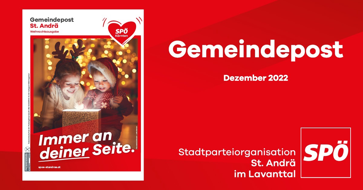 Gemeindepost Dezember 2022