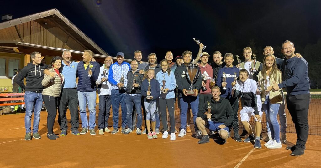 Die Tennis-Stadtmeister von St. Andr&auml;