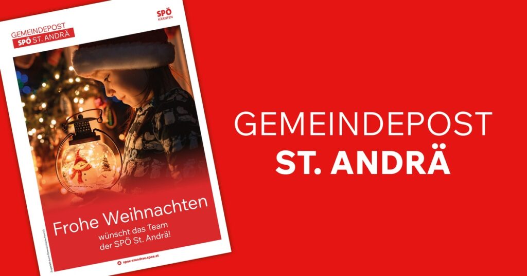 Gemeindepost St. Andr&auml; &ndash; Dezember 2025