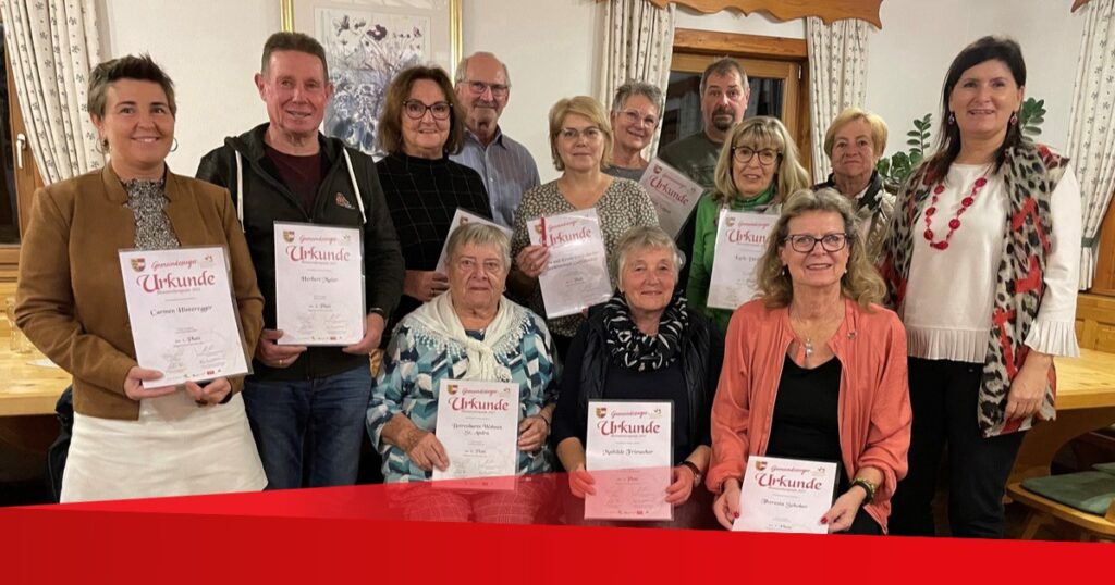 &bdquo;Blumige&ldquo; Feier f&uuml;r Gemeindesieger